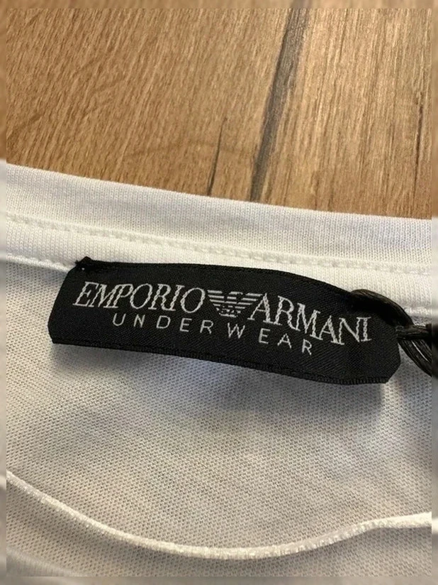 Camiseta Emporio Armani - Blanco - Talla S (10) - Mujer - Nuevo con etiqueta – photo 5